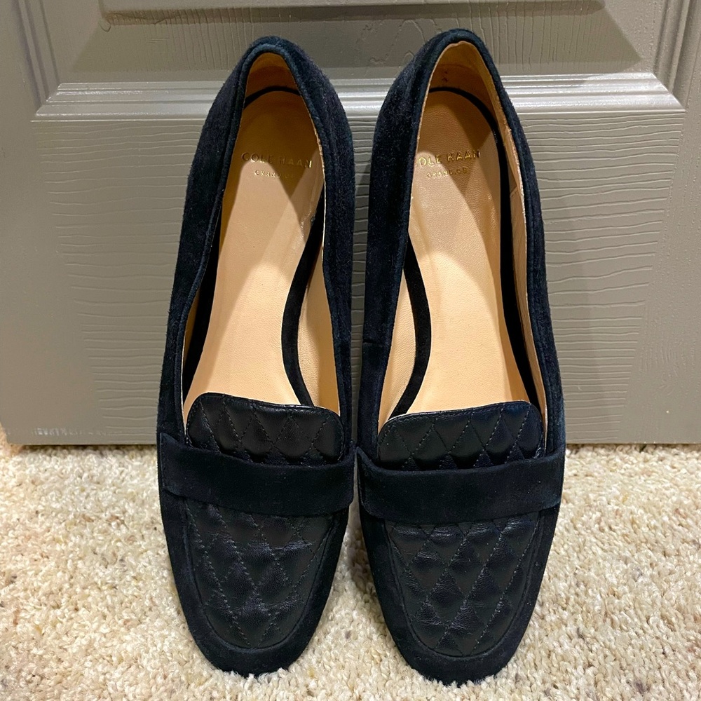 Cole Haan Suede and Leather Loafers